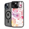 Elegant Flowers iPhone 15 Kickstand Case